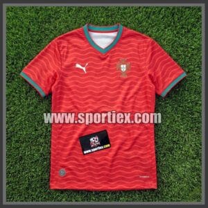Portugal FIFA World Cup 2026 home Jersey Customized with Name & Number