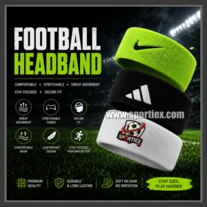 Headband | Football Headband Breathable, Anti-Slip Quick-Dry Sweatband